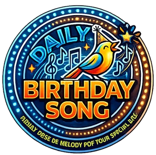 הלוגו של Daily Birthday Song